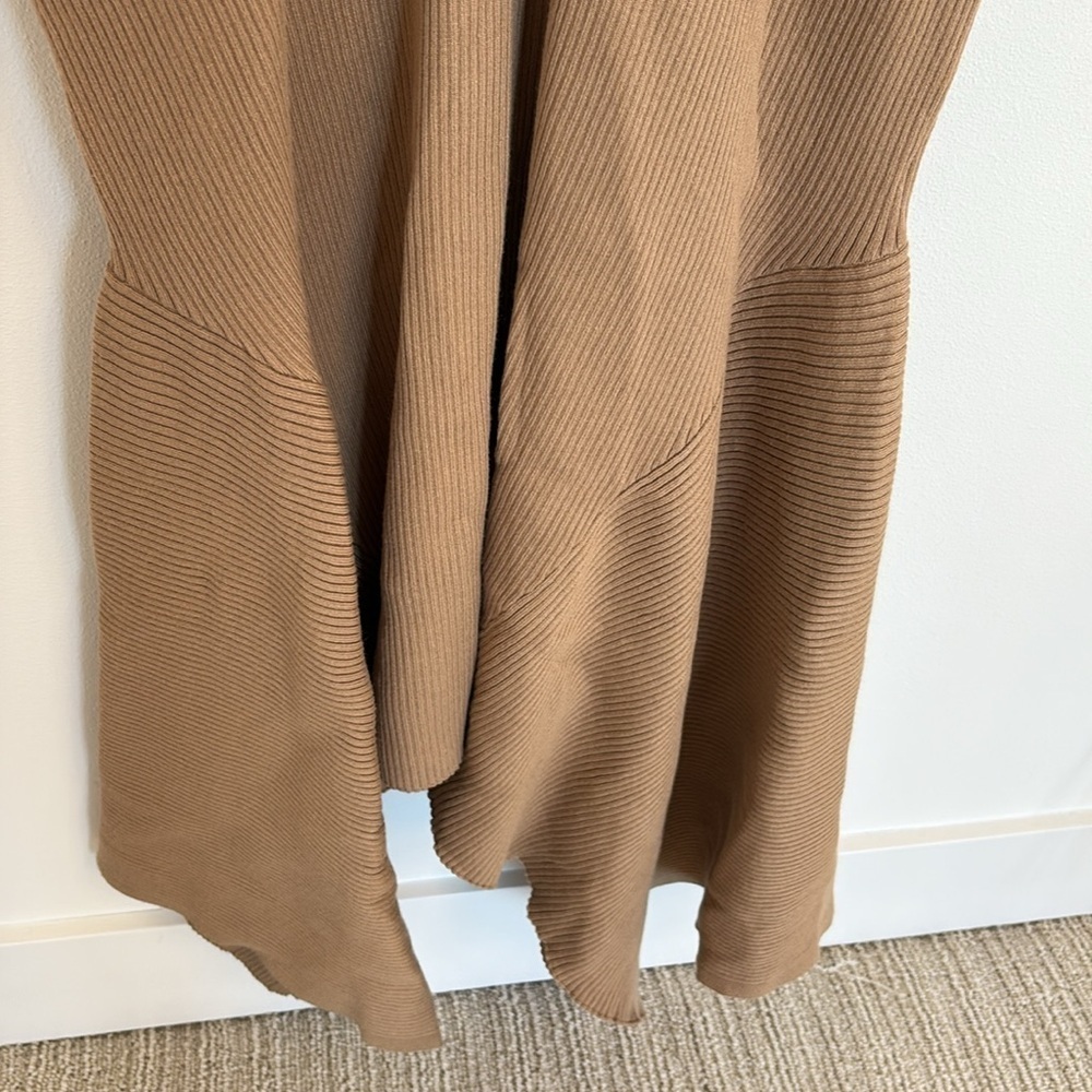 Anthropologie Mock Neck Midi Ribbed Dress - Picture 10 of 11